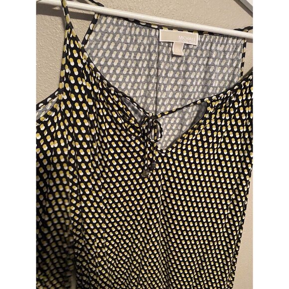 Michael Kors women Pre-Loved Good condition size XL color yellow with black - Picture 1 of 5